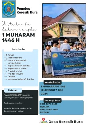 kegiatan pawai 1 muharam 1446 h